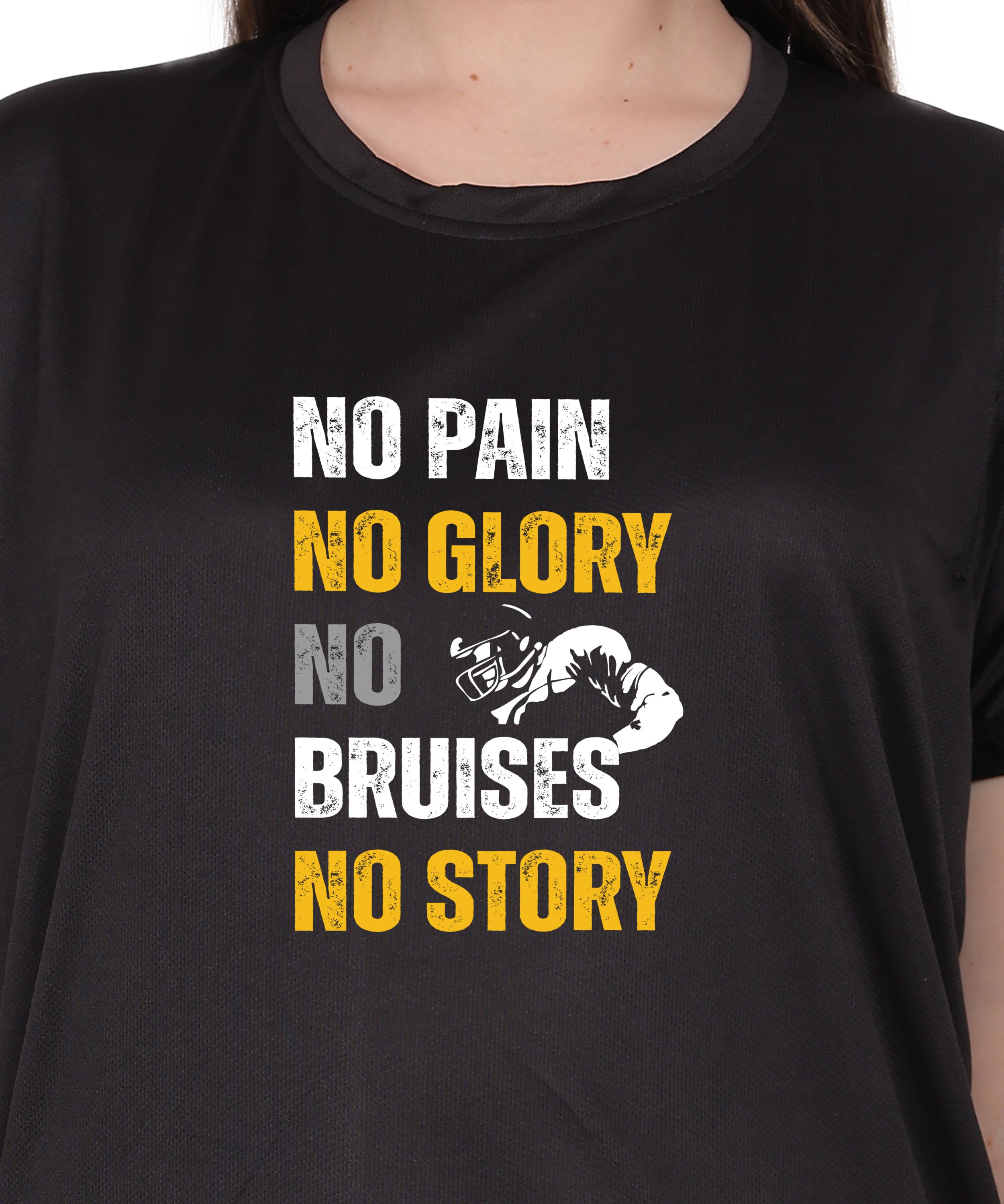 No Pain No Glory Soccer T-Shirt, Red, Short Sleeve Graphic Design, Athletic Casual Wear