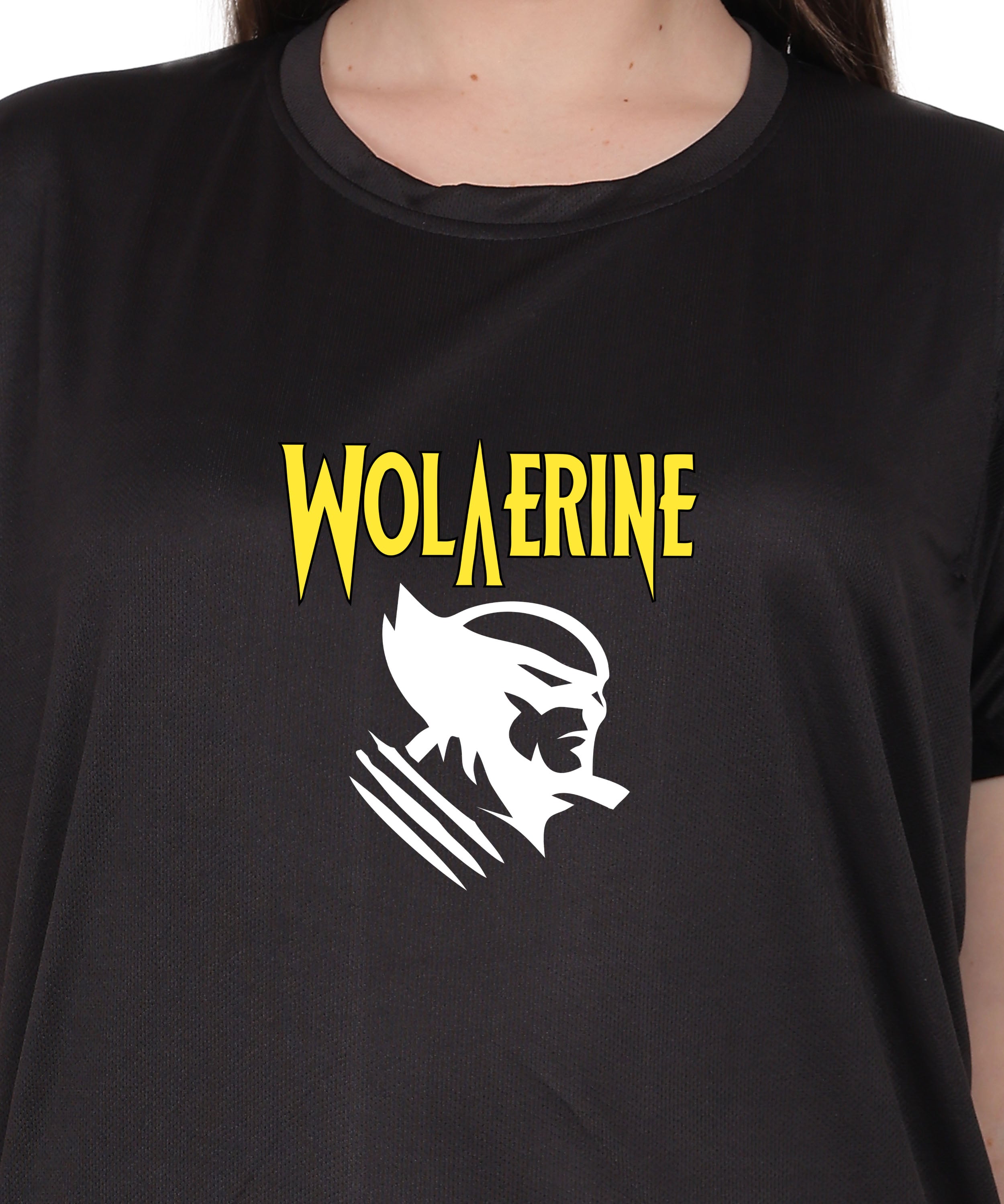 Wolverine Graphic Print Cotton T-Shirt, Casual Wear